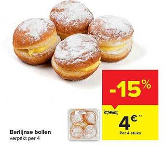 Carrefour Market Berlijnse Bollen aanbieding