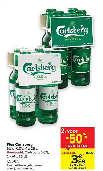 Carrefour Fles Carlsberg aanbieding