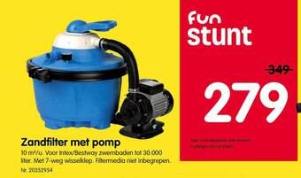Zandfilter Met Pomp