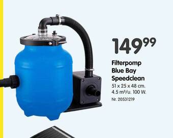 Filterpomp Blue Bay Speedclean