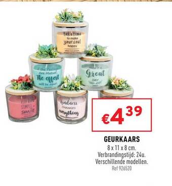 Trafic Geurkaars aanbieding