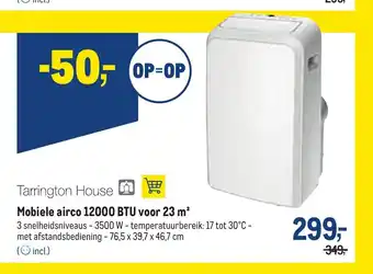Makro Tarrington house Mobiele airco 12000 BTU voor 23 m² aanbieding