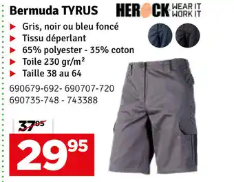 Herock Bermuda Tyrus