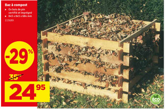 Mr Bricolage Bac a compost aanbieding
