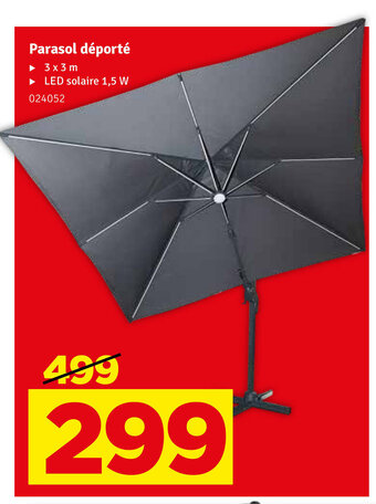 Mr Bricolage Parasol deporte aanbieding
