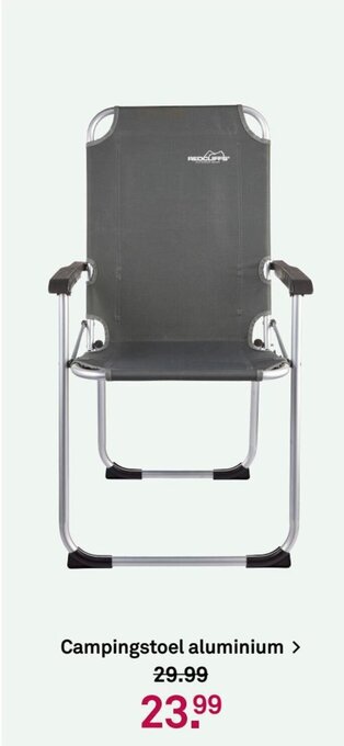 Karwei Campingstoel aluminium aanbieding