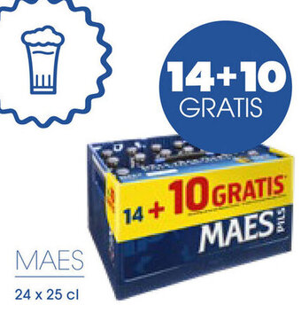 Prik en Tik Maes 24 x 25 cl aanbieding