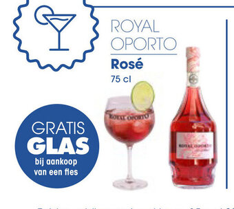 Prik en Tik Royal Oporto Rosé 75cl aanbieding