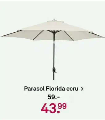Parasol Florida ecru