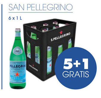 Prik en Tik San Pellegrino 6x1L aanbieding