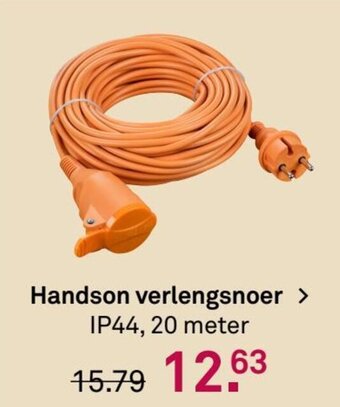 Karwei Handson verlengsnoer aanbieding