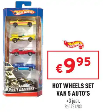 Trafic Hot Wheels Set van 5 auto's aanbieding