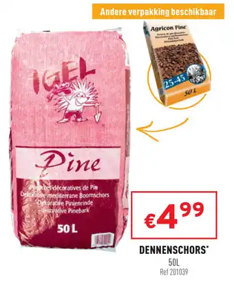 Igel Dennenschors 50L