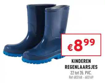 Trafic Kinderen regenlaarsjes mt. 22-35 aanbieding