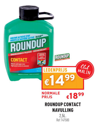 Roundup Contact navulling 2.5L