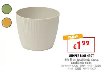 Trafic Jumper Bloempot 13.5*11 cm aanbieding