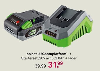 Op het LUX accuplatform