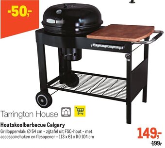 Makro Tarrington House Houtskoolbarbecue Calgary aanbieding