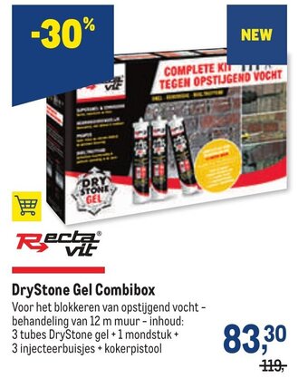 Makro Recta Vit DryStone Gel Combibox aanbieding