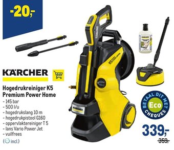 Makro Karcher Hogedrukreiniger K5 Premium Power Home aanbieding