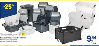 Makro Tarrington House Ruim Assortiment Kunststof Artikelen aanbieding