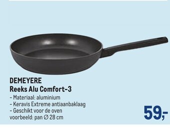 Makro Demeyere Reeks Alu Comfort-3 Pan 28cm aanbieding