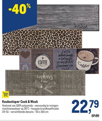 Makro Keukenloper Cook & Wash aanbieding