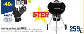 Weber Houtskoolbarbecue Master Touch GBS E-5750