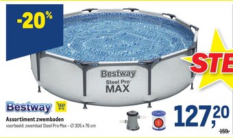 Makro Bestway Assortiment Zwembaden aanbieding