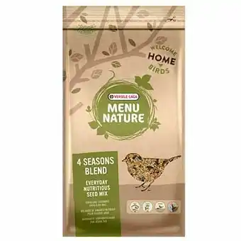 Zooplus 4kg 4 Seizoenen Mix Vogelvoer Menu Nature Vogelvoer aanbieding