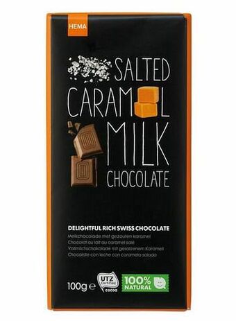 HEMA Melkchocolade Met Gezouten Karamel