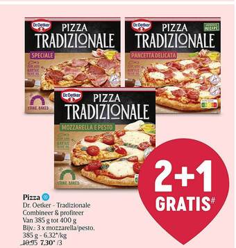 Delhaize Pizza Dr Oetker aanbieding