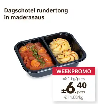 Bon Ap Dagschotel rundertong in maderasaus aanbieding