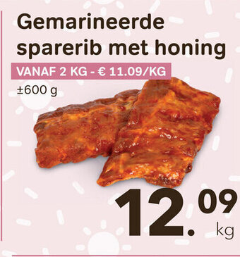 Bon Ap Gemarineerde sparerib met honing ±600 g aanbieding