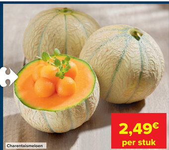 Carrefour Charentaismeloen aanbieding