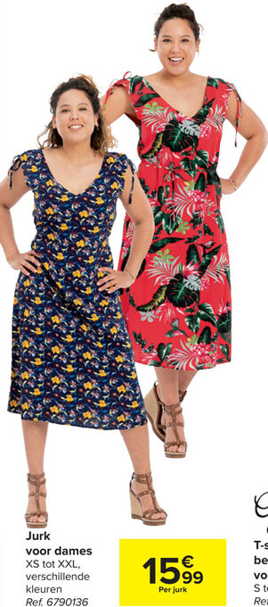 Carrefour Jurk voor dames aanbieding