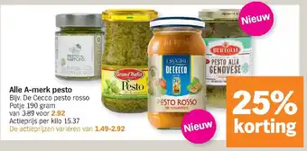 A-merk pesto 190 gram