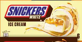 Snickers white ice cream