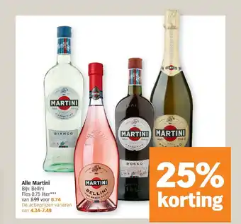 Albert Heijn Martini 0.75 liter aanbieding