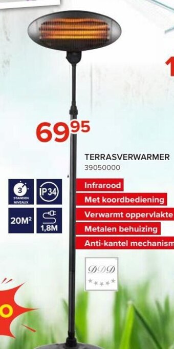 Euroshop Terrasverwarmer aanbieding