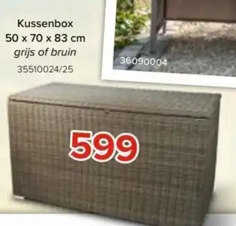 Euroshop Kussenbox 50x70x83cm aanbieding