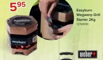 Euroshop Easyburn Wegwerp Grill Starter 2Kg aanbieding