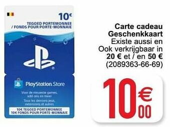 Cora Carte cadeau geschenkkaart aanbieding