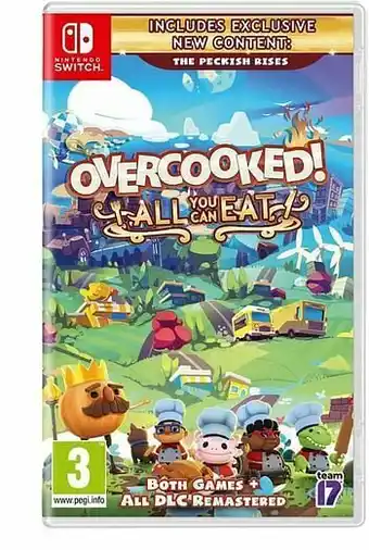 Dreamland Nintendo Switch Overcooked All You Can Eat ENG/FR aanbieding