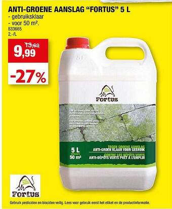 Hubo Anti-groene Aanslag aanbieding