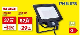 Hubo 1500 Lm 3750 Lm Philips aanbieding