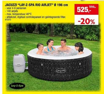 Hubo Jacuzzi aanbieding
