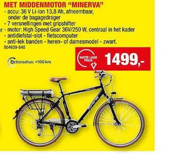 Hubo Met Middenmotor aanbieding