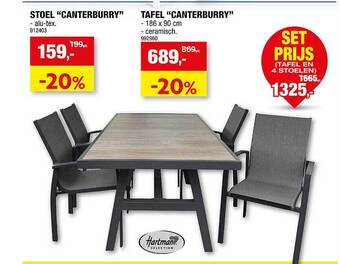 Hubo Stoel aanbieding