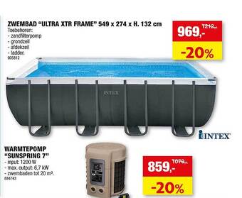 Hubo Zwembad aanbieding